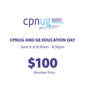 CPNUG & GE Education Day Member Price